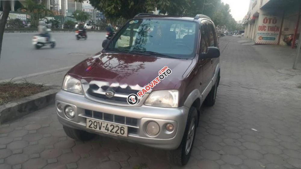 Cần bán xe Daihatsu Terios 1.3 đời 2004, màu đỏ-1