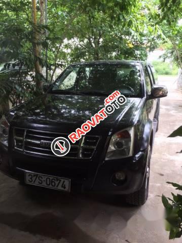 Bán Isuzu Dmax sản xuất 2008, màu đen-1