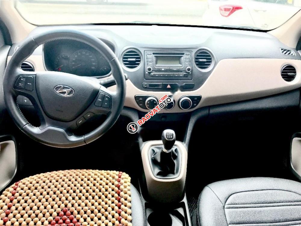 Cần bán Hyundai Grand i10 1.2 MT đời 2016, màu trắng, nhập khẩu nguyên chiếc số sàn, giá tốt-5