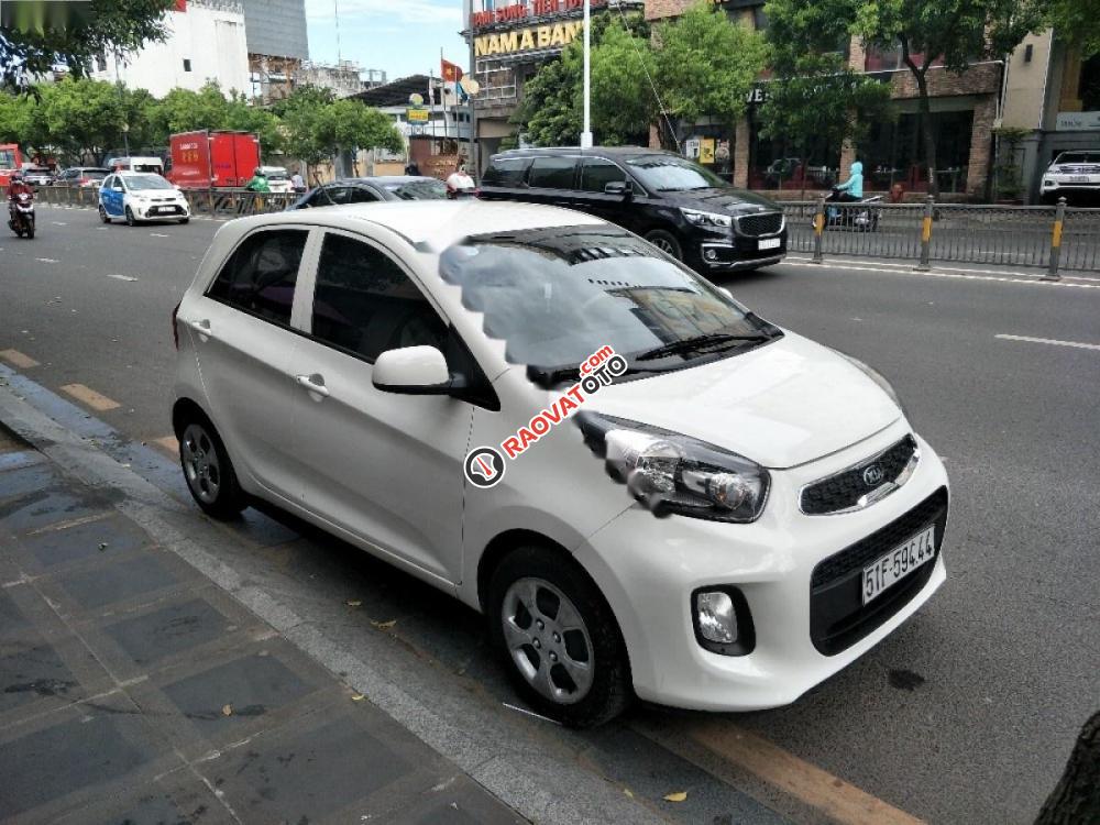 Cần bán Kia Morning 1.25 MT đời 2016, màu trắng, 279tr-0