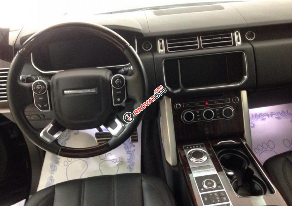 Bán LandRover Range Rover Autobiography LWB 5.0 đời 2015, màu đen, nhập khẩu-6