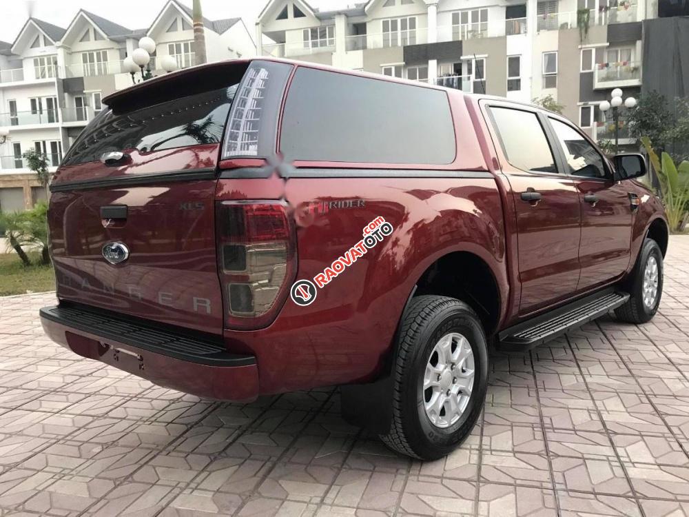 Cần bán gấp Ford Ranger XLS AT đời 2017, màu đỏ, nhập khẩu nguyên chiếc-2