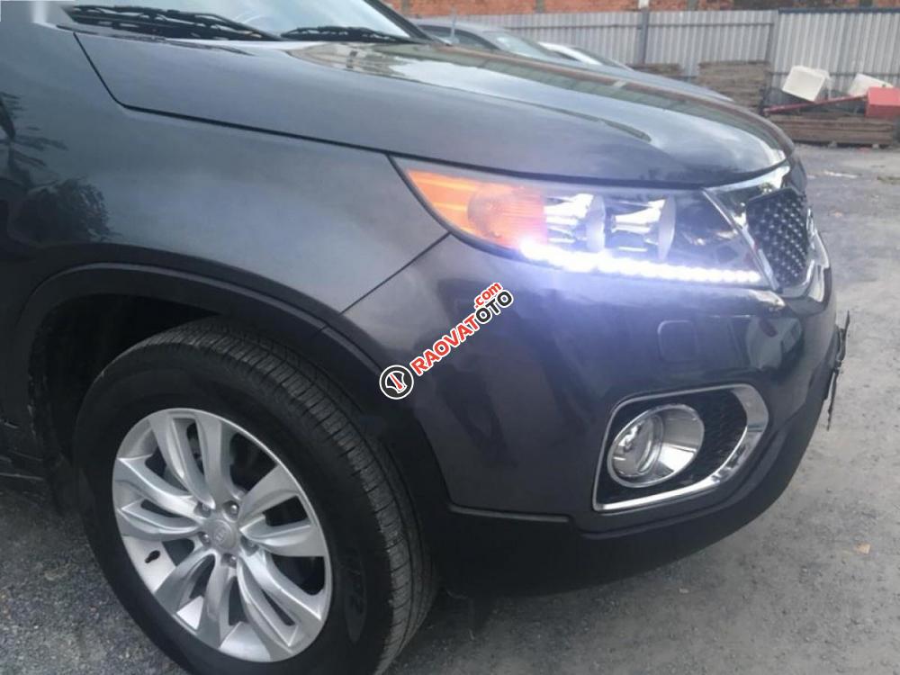 Cần bán lại xe Kia Sorento GAT 2.4L 4WD sản xuất 2014, màu xám-7