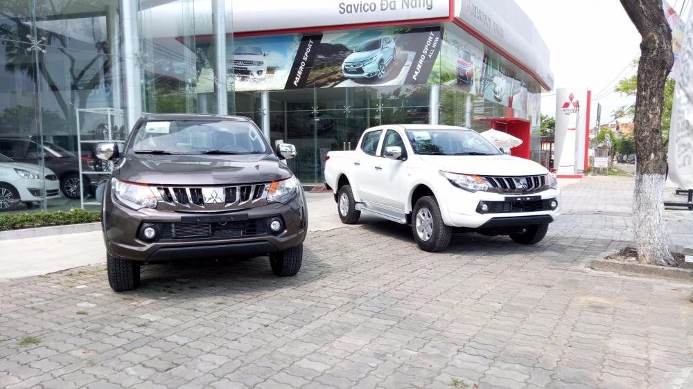 Bán Mitsubishi Triton đời 2017, màu trắng, nhập khẩu chính hãng, giá tốt-11