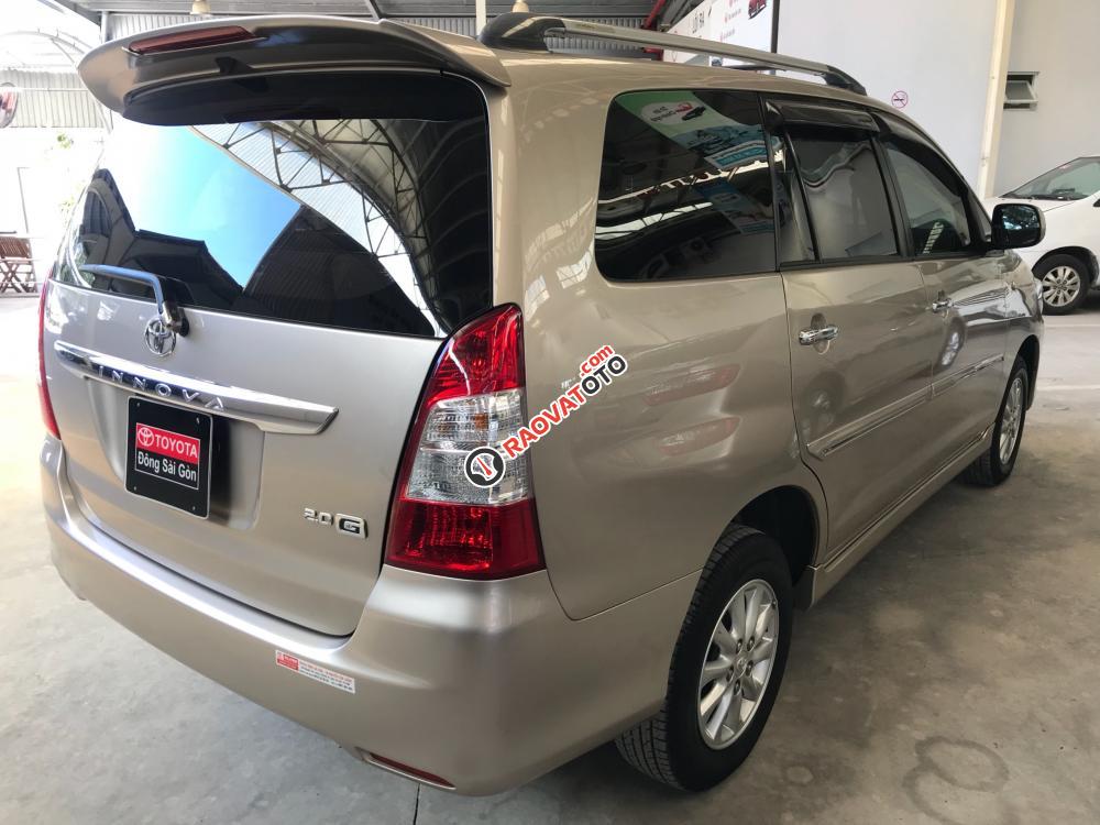 Bán ô tô Toyota Innova G đời 2012, màu nâu vàng, hỗ trợ giá hấp dẫn-5