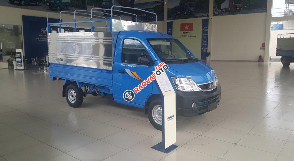 Thaco Towner 990 tải trọng 990 kg, Euro IV, máy lạnh cabin, đời 2017, hỗ trợ trả góp 75% có xe giao liền-5