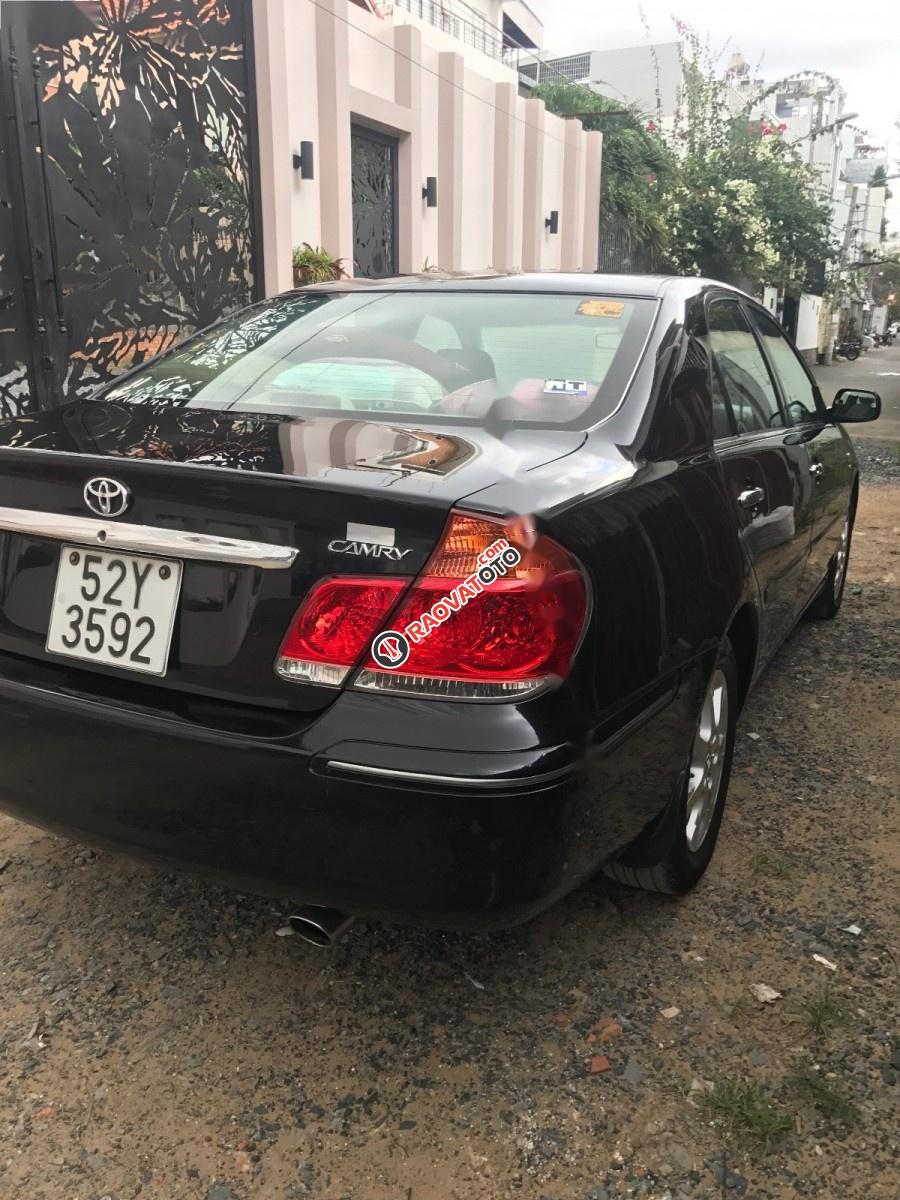 Cần bán lại xe Toyota Camry 3.0V đời 2005, màu đen xe gia đình-3