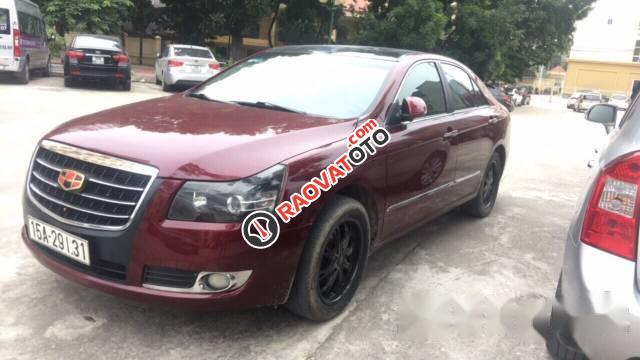 Bán xe Geely Emgrand đời 2012, màu đỏ, xe nhập số tự động, giá tốt-0