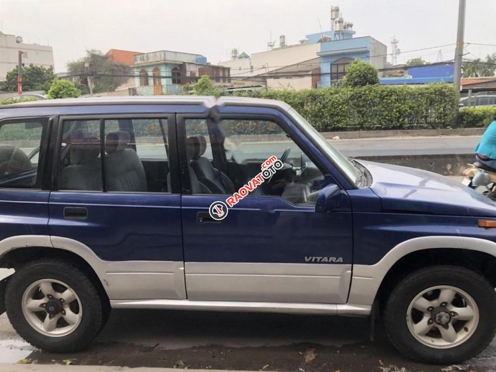 Bán Suzuki Vitara JLX đời 2005, màu xanh lam-1