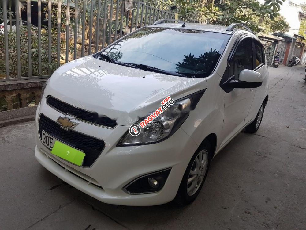 Bán Chevrolet Spark 1.0AT đời 2013, màu trắng chính chủ, giá chỉ 275 triệu-1