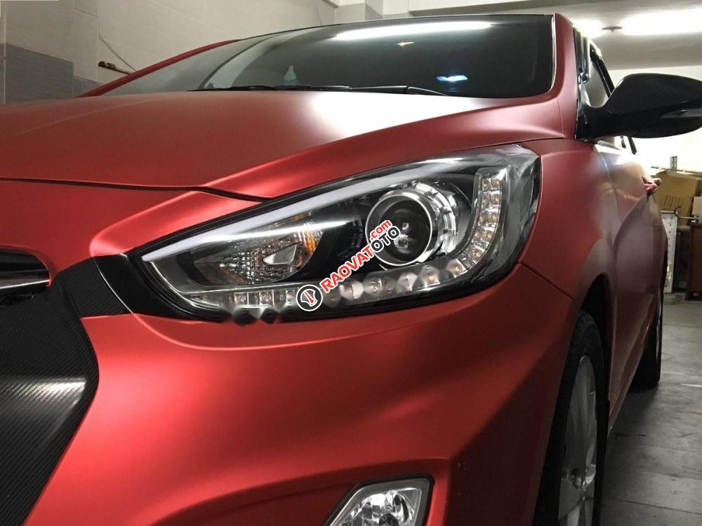 Cần bán gấp Hyundai Accent đời 2015, màu đỏ, xe nhập-2