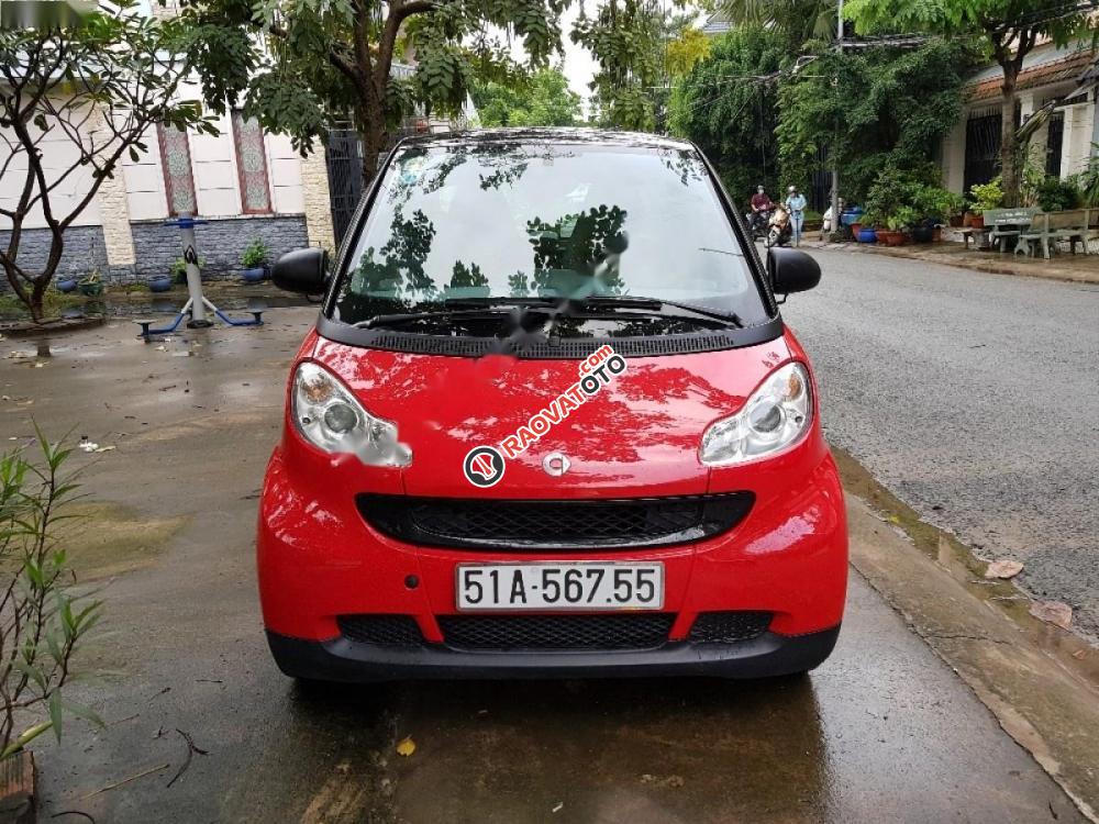 Cần bán gấp Smart Fortwo đời 2010, màu đỏ, nhập khẩu-1