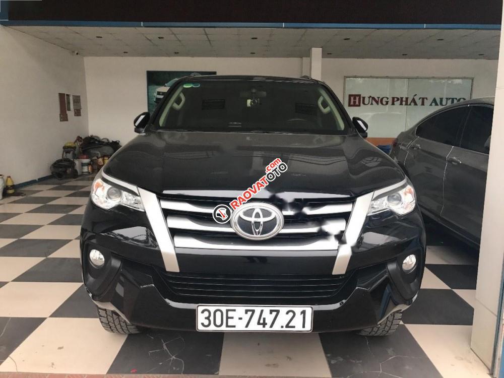 Cần bán Toyota Fortuner 2.4G 4x2 MT đời 2017, màu đen, nhập khẩu nguyên chiếc-0