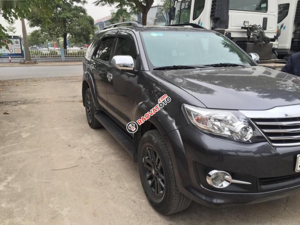 Cần bán Toyota Fortuner năm 2015, màu xám số tự động, 815 triệu-8