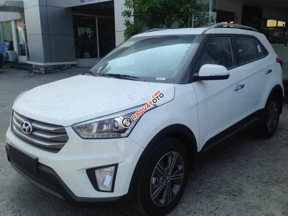 Bán Hyundai Creta đời 2017, màu trắng, xe nhập nguyên chiếc, giao xe ngay-4