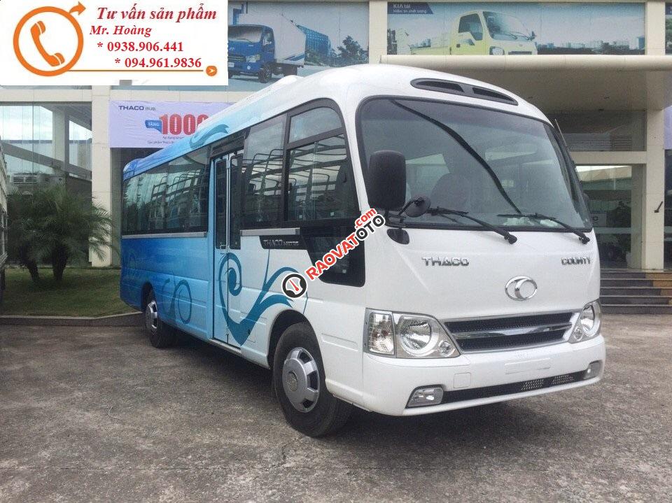 Giá xe khách Hyundai 29 chỗ, Hyundai County HB73S dài 7.3 m - Hoàng 094.961.9836, hỗ trợ trả góp 80% giá trị xe-1