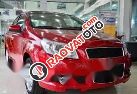 Bán Chevrolet Aveo năm 2017, màu đỏ-1