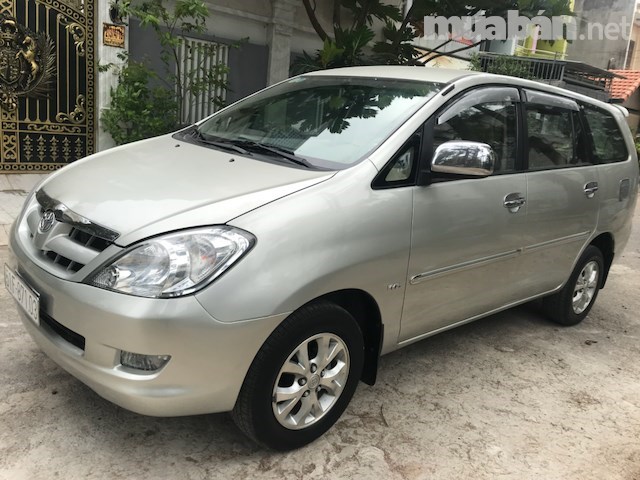 Bán xe Toyota Innova G đời 2006, màu bạc, nhập khẩu chính hãng, xe gia đình-0