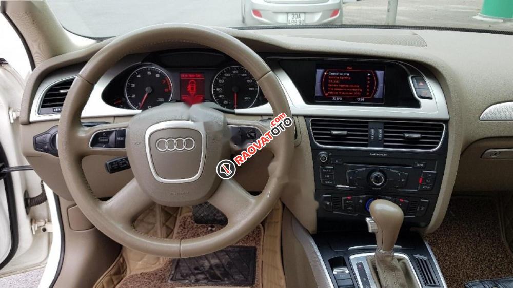 Cần bán xe Audi A4 2.0T sản xuất 2010, màu trắng, nhập khẩu nguyên chiếc, giá tốt-8