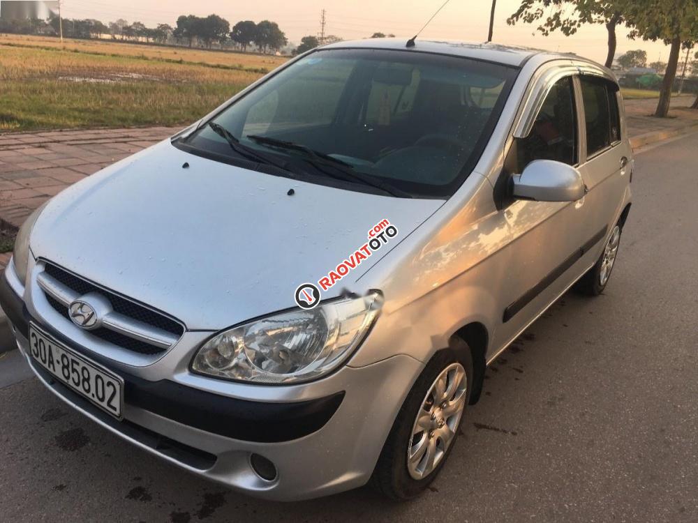 Cần bán gấp Hyundai Getz đời 2008, màu bạc, xe nhập, giá chỉ 172 triệu-2