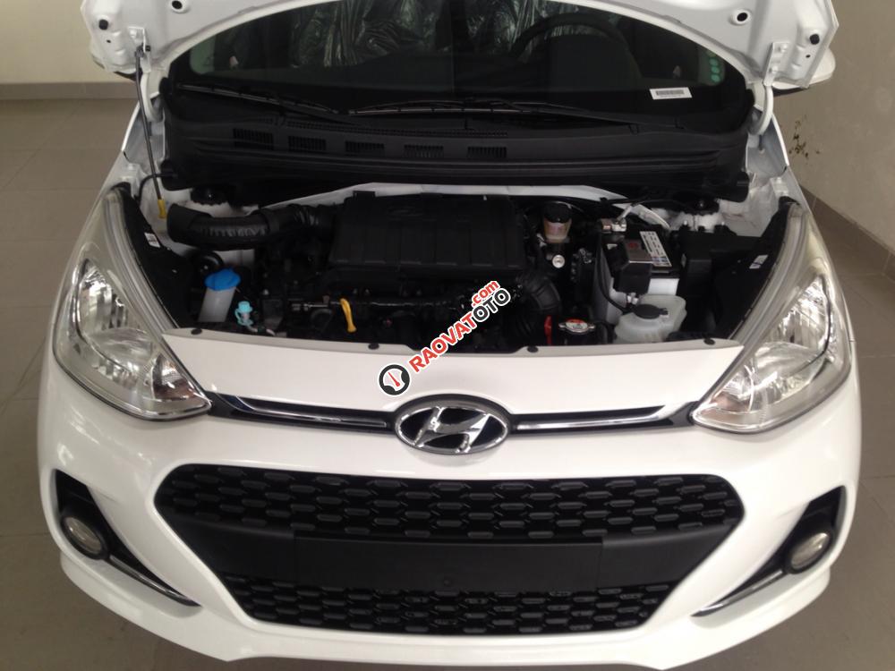 Hyundai Grand i10 AT 2017 màu trắng - Hỗ trợ tài chính lên đến 80%, LH: 0904488246 để nhận được hỗ trợ tốt nhất-6