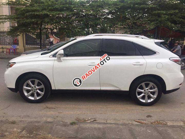 Bán xe Lexus RX350 2009 màu trắng, nội thất kem nhập khẩu nguyên chiếc-9