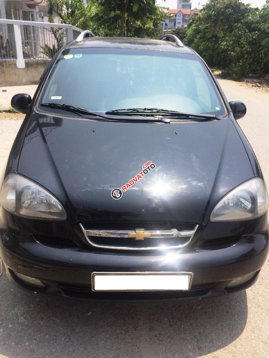 Bán Chevrolet Vivant đời 2008, màu đen  -6