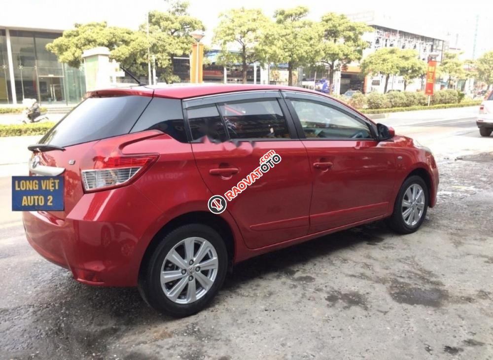 Bán Toyota Yaris 1.3E đời 2015, màu đỏ, nhập khẩu nguyên chiếc chính chủ-7