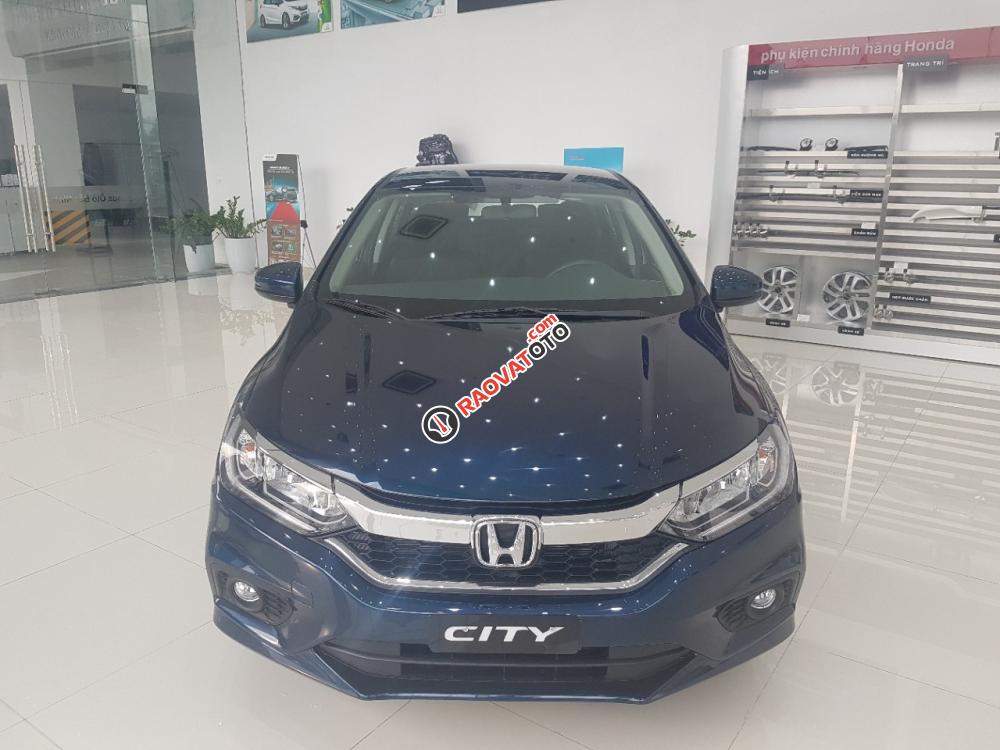 Bán Honda City 1.5CVT đời 2017, màu xanh, giá tốt Honda Ô Tô Bắc Ninh- 0966108885-0