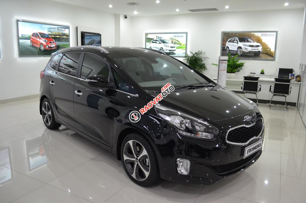 Bán Kia Rondo GAT sản xuất 2018, màu đen-1