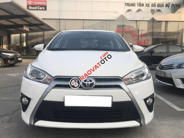 Cần bán Toyota Yaris G đời 2014, màu trắng số tự động giá cạnh tranh-4