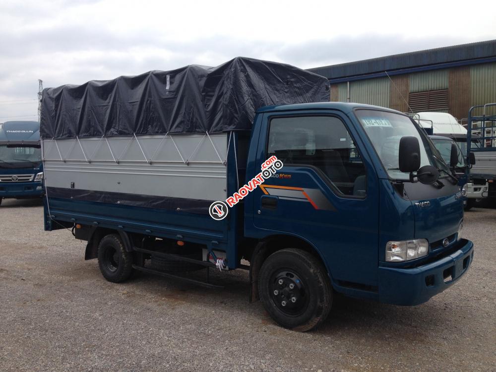 Bán xe tải Kia K165s - nâng tải 2.4 tấn thùng mui phủ bạt 2017-1