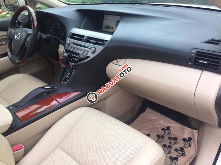 Bán xe Lexus RX350 2009 màu trắng, nội thất kem nhập khẩu nguyên chiếc-7