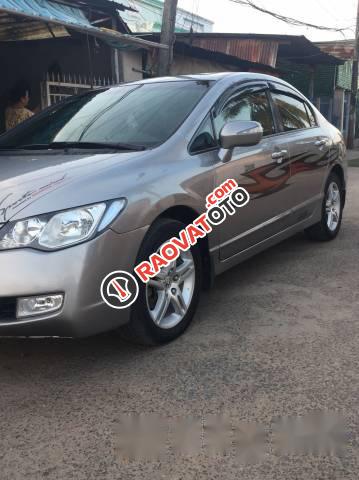 Cần bán gấp Honda Civic đời 2008, màu xám-5