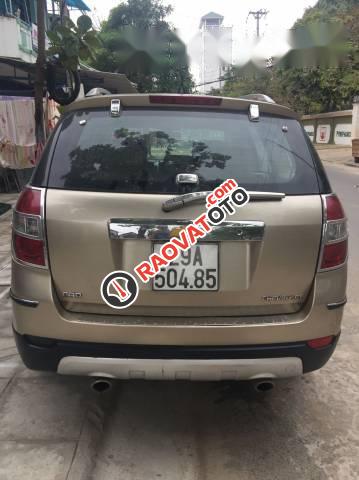 Cần bán lại xe Chevrolet Captiva đời 2008, màu ghi vàng -0