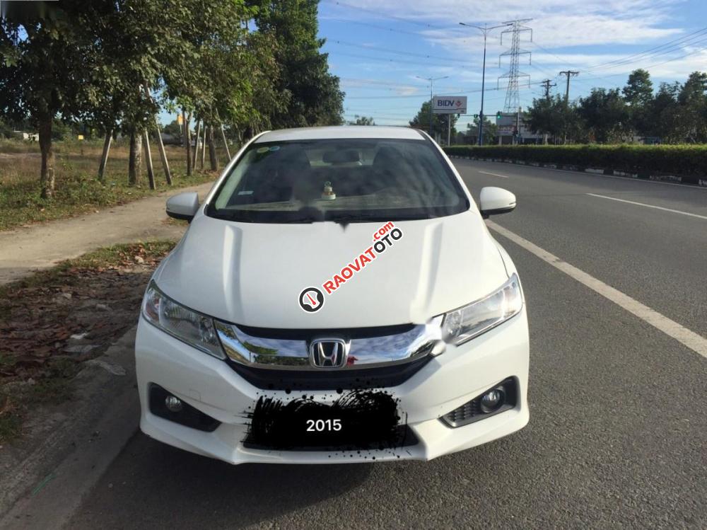 Bán Honda City đời 2015, màu trắng giá cạnh tranh-1