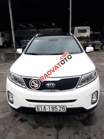 Cần bán gấp Kia Sorento đời 2014, màu trắng-1