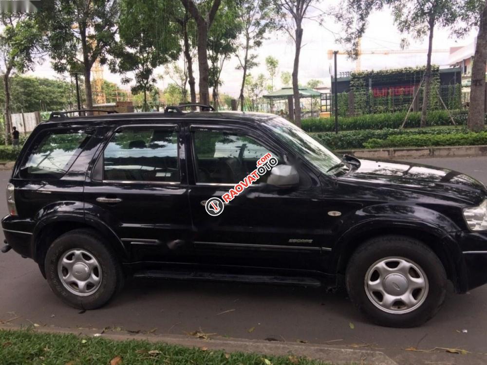 Bán Ford Escape 2.3 AT đời 2005, màu đen xe gia đình-0