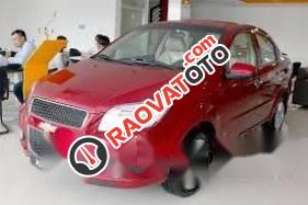 Bán Chevrolet Aveo năm 2017, màu đỏ-2