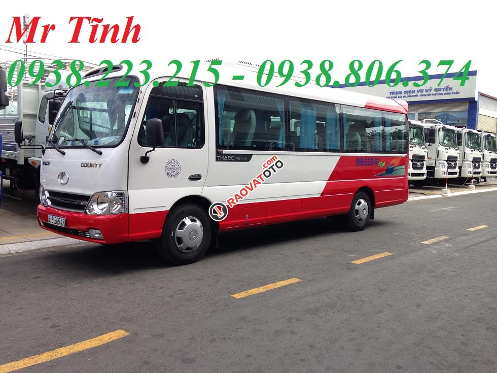 Bán xe khách 29 chỗ Hyundai County, thân dài 7m3-0