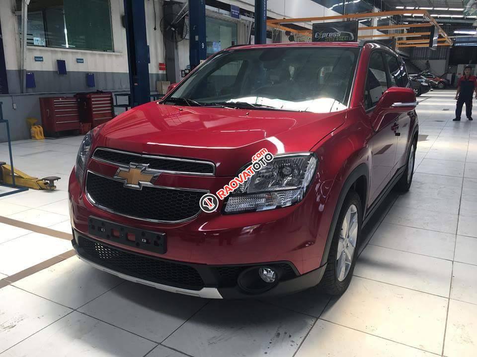 7 chỗ Chevrolet Orlando LTZ 1.8 AT số tự động, trả góp trả trước 160 triệu lấy xe, bảo hành 3 năm 0907148849-0