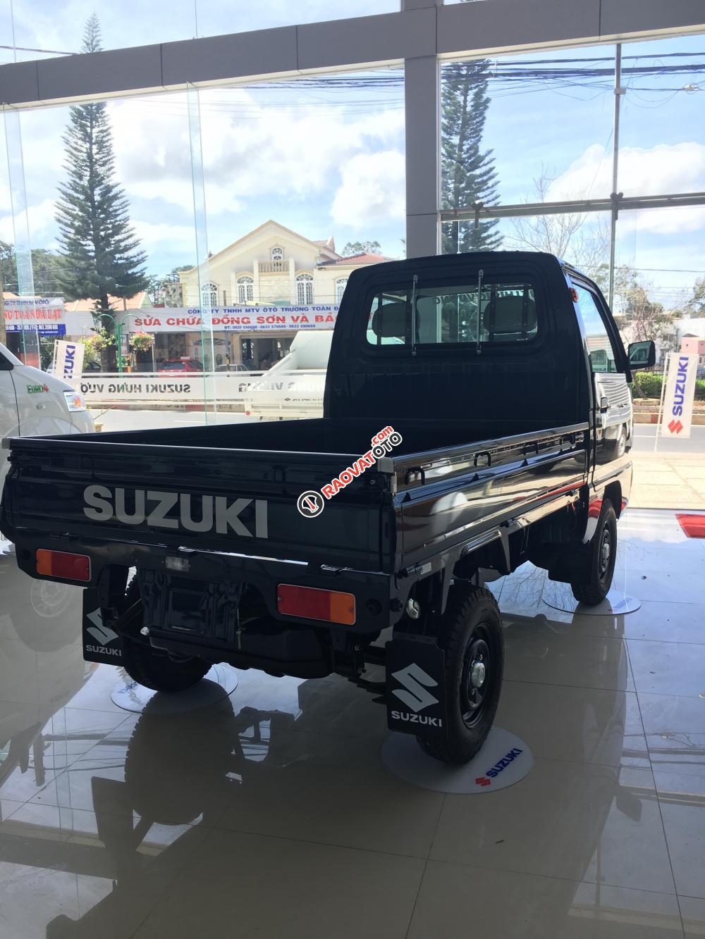 Bán Suzuki Super Carry Truck đời 2017, màu xanh lam giá cạnh tranh-2