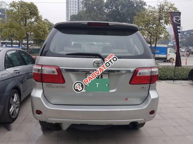 Bán xe Toyota Fortuner 2.5G đời 2011, màu bạc  -0