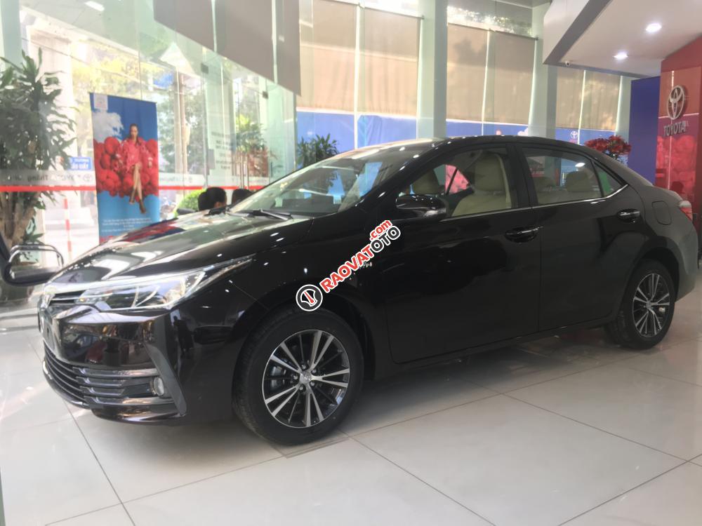 Cần bán xe Toyota Corolla altis 1.8E CVT đời 2017, màu đen giao ngay, giá cạnh tranh tốt nhất Hà Nội-8