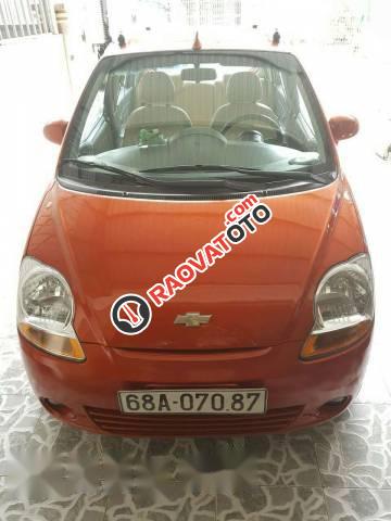 Bán Chevrolet Spark đời 2009, màu cam-2