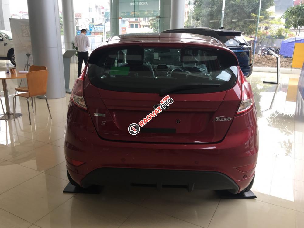 Giao ngay Ford Fiesta Ecoboost 1.0 màu đỏ tại An Đô Ford, hỗ trợ trả góp 90%, L/h: 0963483132-2