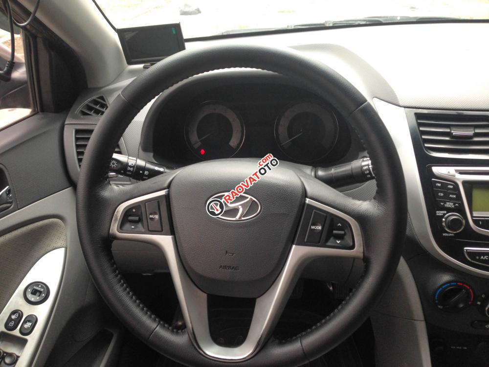 Hyundai Accent 2012, màu nâu, xe nhập, giá tốt-9