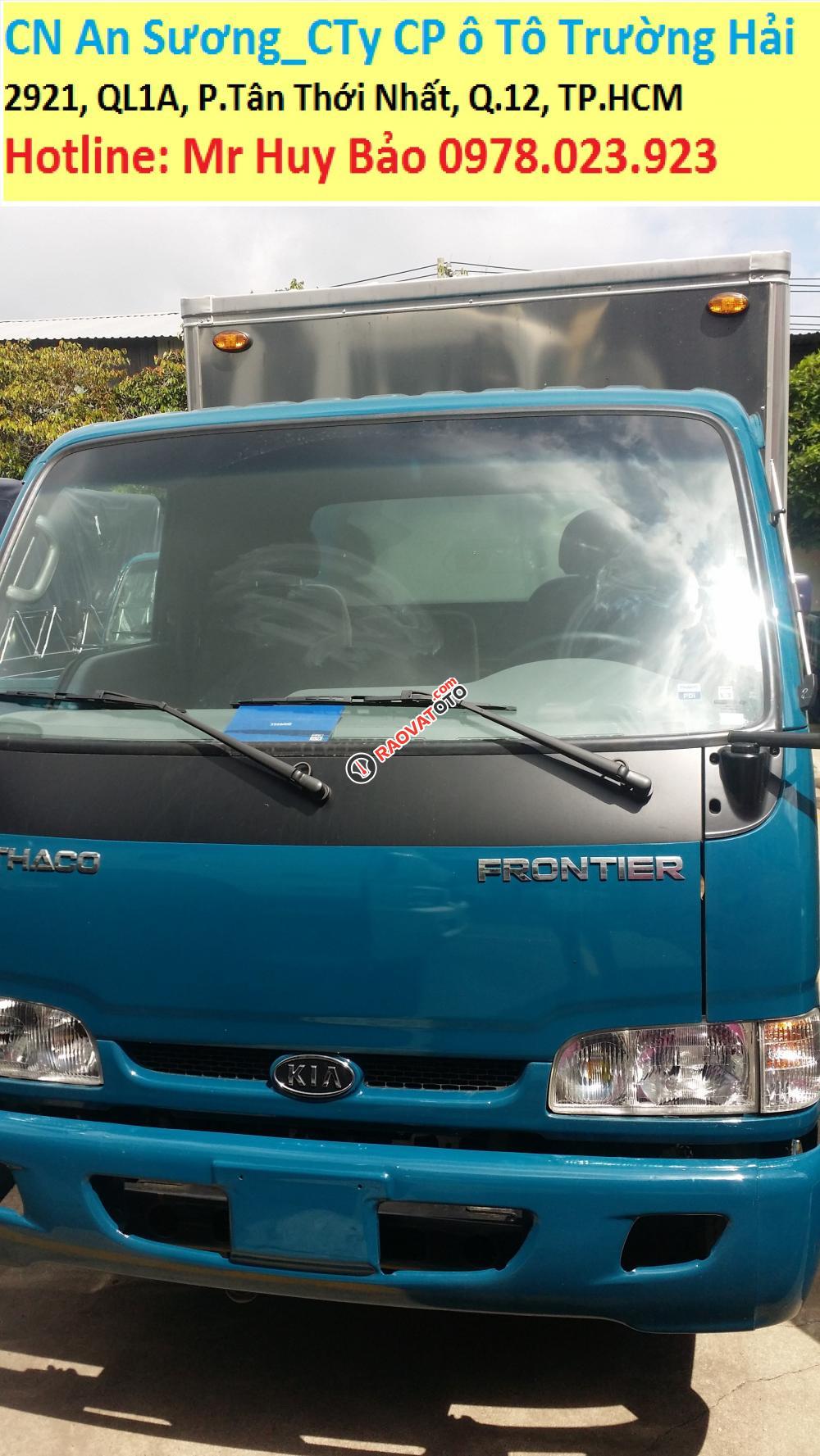 Cần bán xe tải Frontier K165S sản xuất 2017, màu xanh lam, giá tốt-0