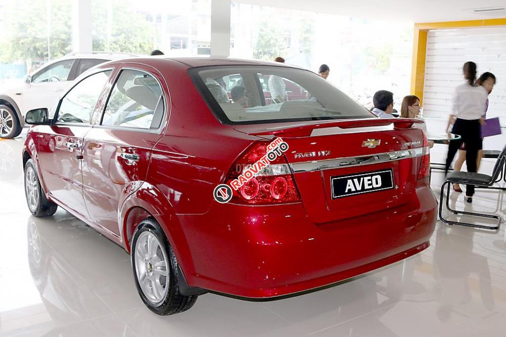 Tặng ngay 60 triệu khi mua Chevrolet Aveo LTZ màu đỏ, bảo hành chính hãng, giao xe tận nhà, 0917118907-4