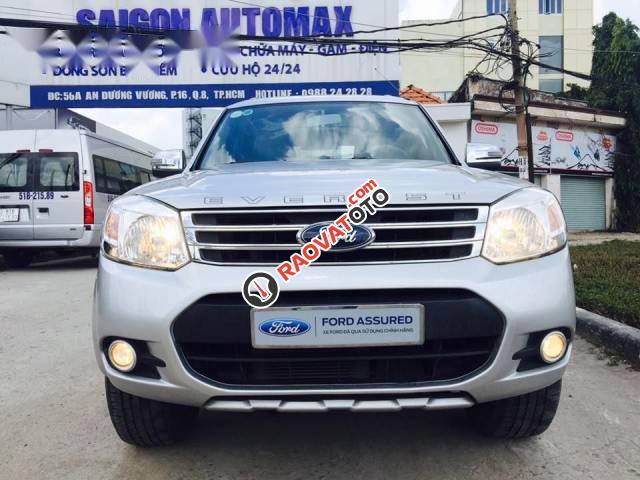 Bán xe Ford Everest đời 2014, màu bạc -1